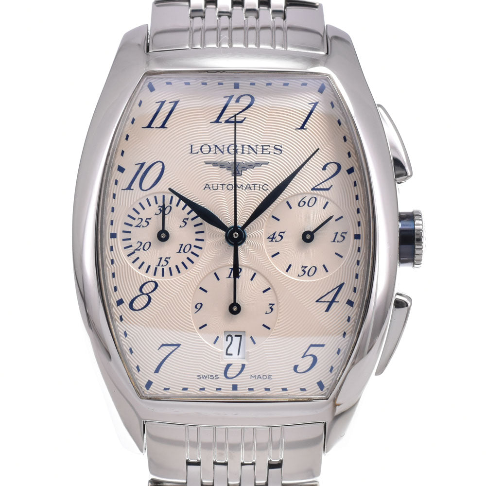 with paper LONGINES Evidenza L2.643.4 Chronograph Silver Dial Automatic Men's
 Watch L#150693