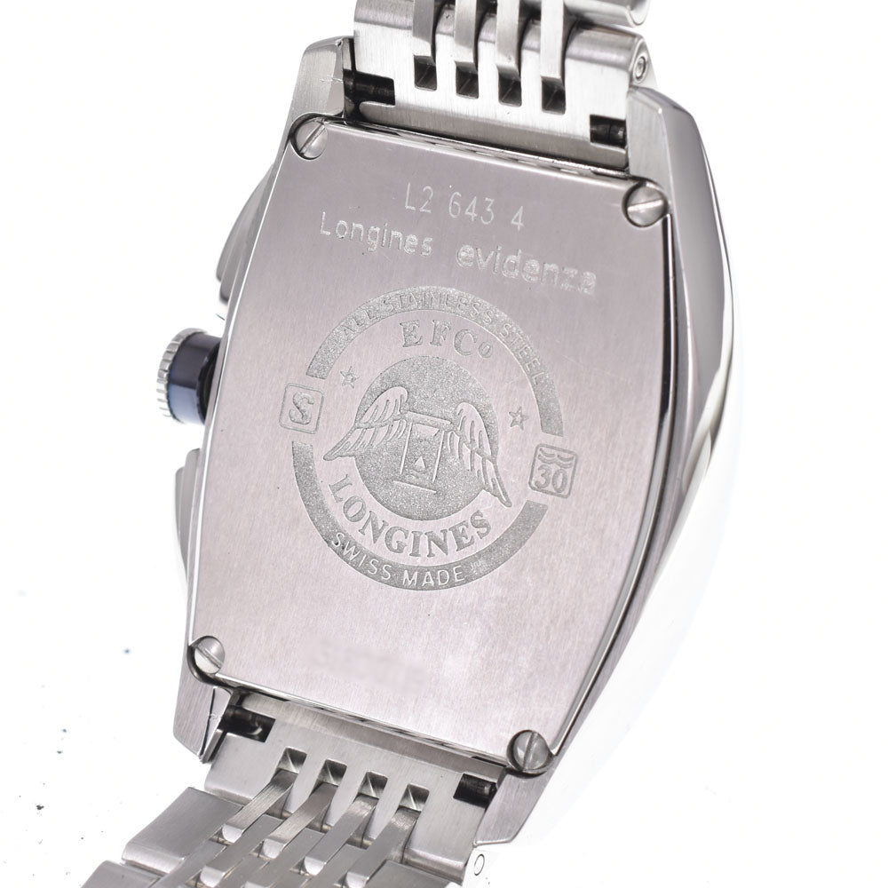 with paper LONGINES Evidenza L2.643.4 Chronograph Silver Dial Automatic Men's
 Watch L#150693