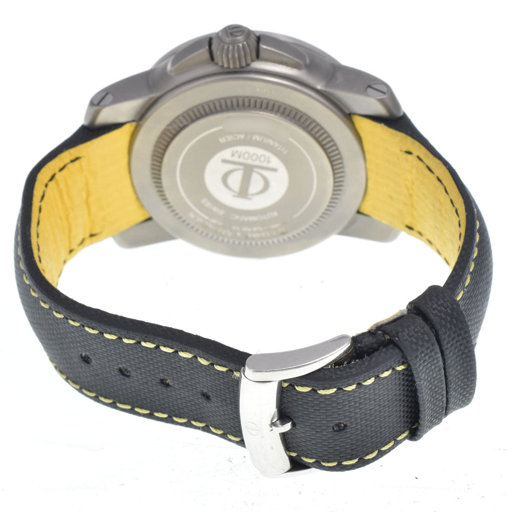 Baume & Mercier Capeland 1000m 65414 Date yellow Dial Automatic Men's
 Watch K#150702