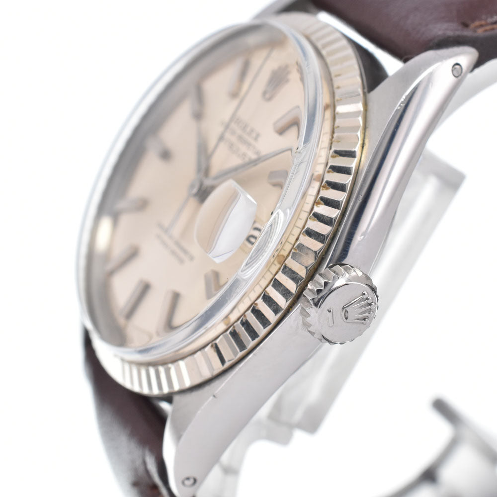 ROLEX DATEJUST 1601 vintage Cal.1560 Silver Dial Automatic Men's
 Watch L#150707