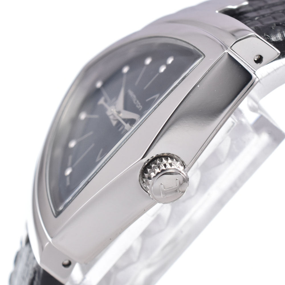 with paper HAMILTON Ventura H242112 black Dial Quartz Ladies
 Watch K#150709