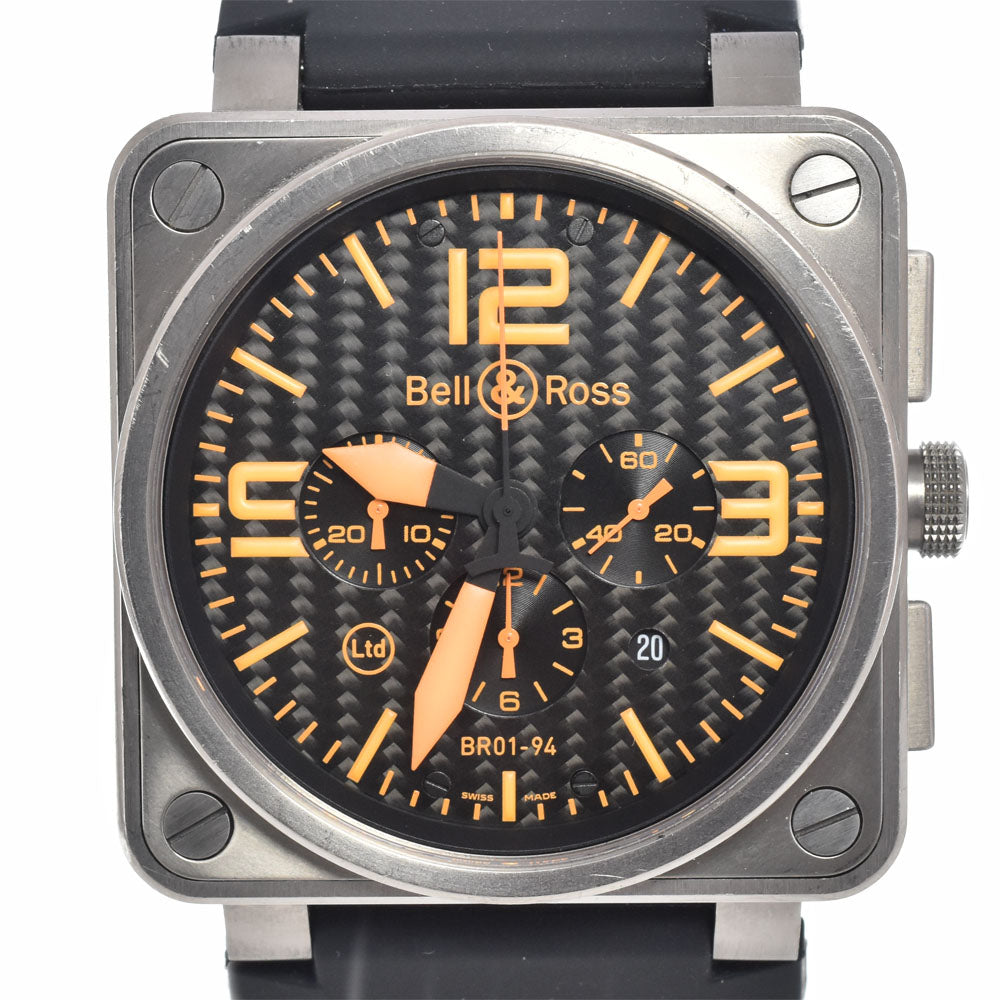 with paper Bell＆Ross BR01-94 BR01-94-TO 500 limited black Dial Automatic Men's
 Watch K#150712