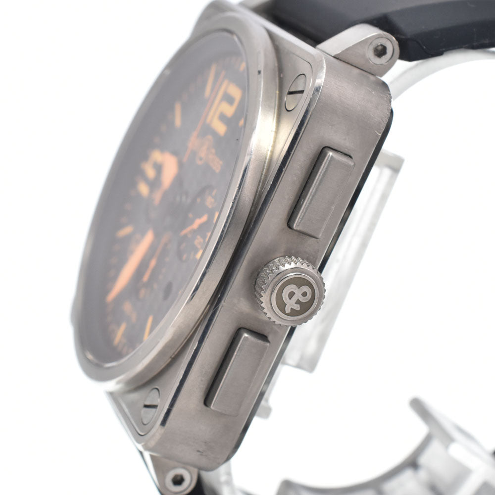 with paper Bell＆Ross BR01-94 BR01-94-TO 500 limited black Dial Automatic Men's
 Watch K#150712