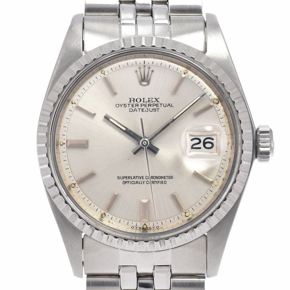 ROLEX Oyster Perpetual DATEJUST 1603 vintage Cal.1570 Sigma dial Silver Dial Automatic Men's
 Watch L#150713