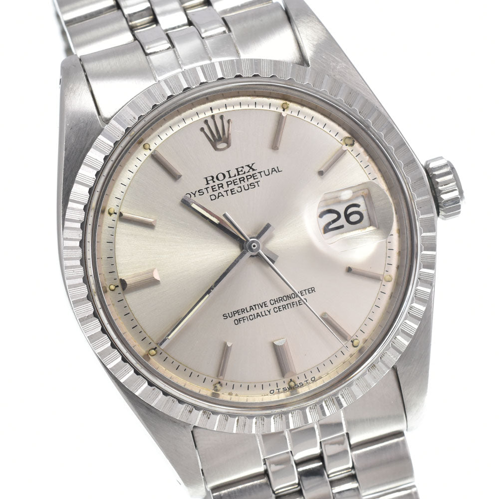 ROLEX Oyster Perpetual DATEJUST 1603 vintage Cal.1570 Sigma dial Silver Dial Automatic Men's
 Watch L#150713