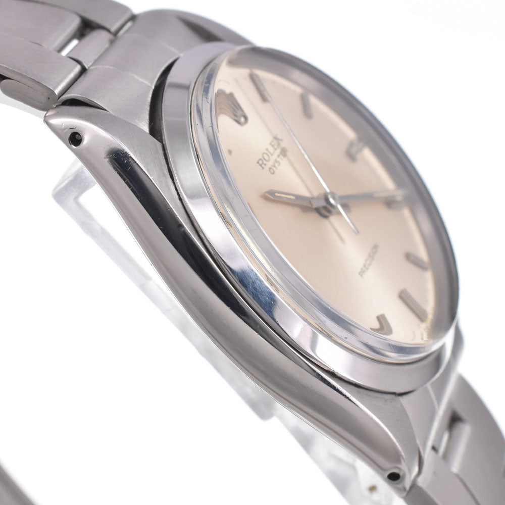 ROLEX Oyster Precision 6426 vintage Silver Dial Hand Winding Men's
 Watch O#150714
