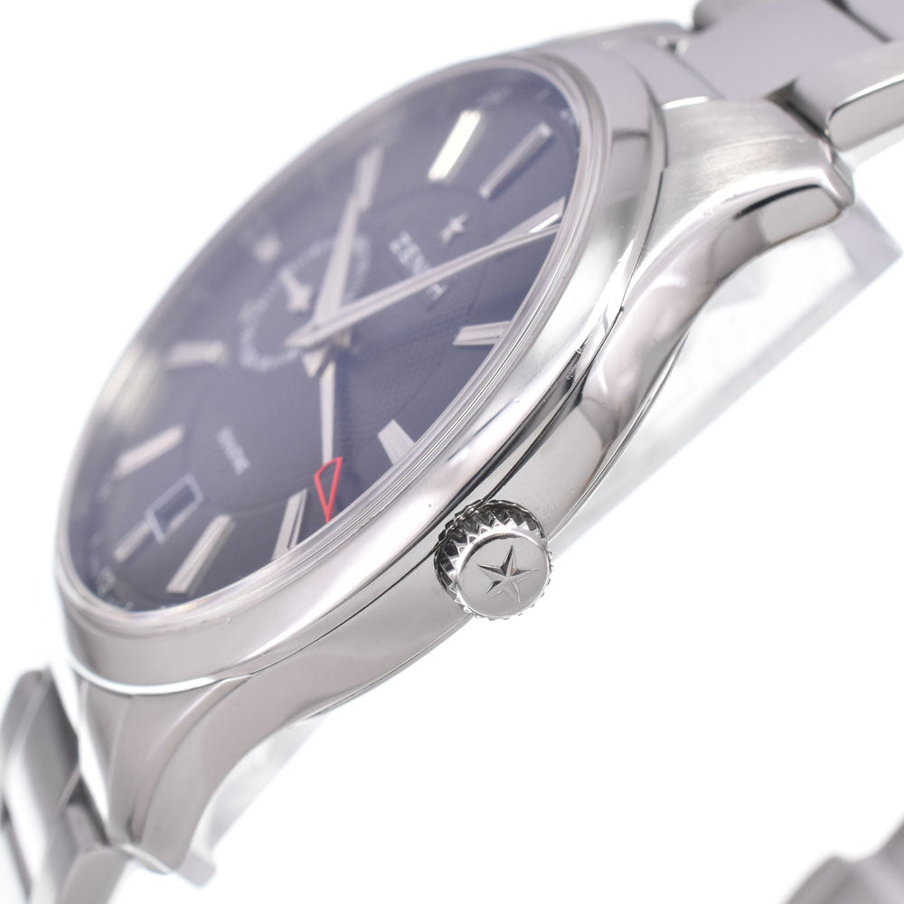 with paper ZENITH captain dual time 03.2130.682/22.M2130 black Dial Automatic Men's
 Watch L#150716