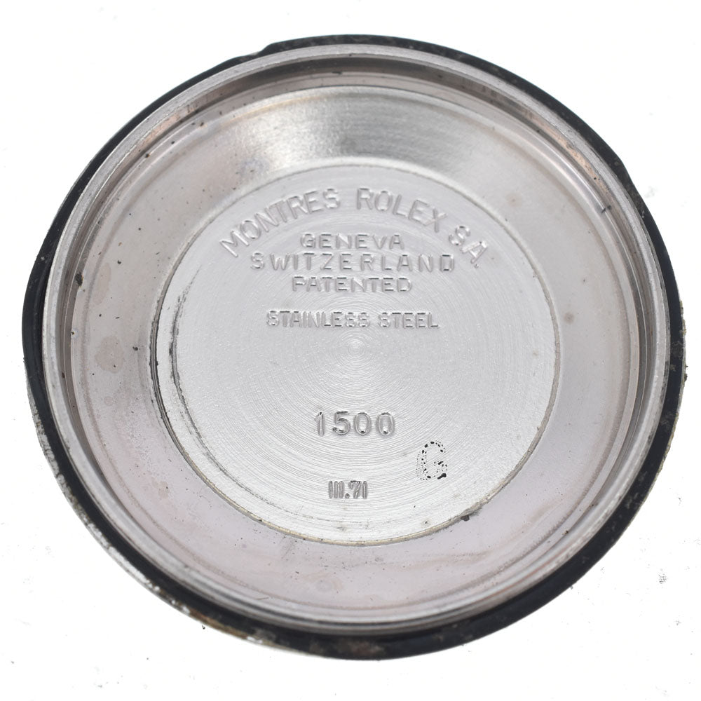 ROLEX Oyster perpetual date 1500 vintage Cal.1570 Silver Dial Automatic Men's
 Watch L#150719
