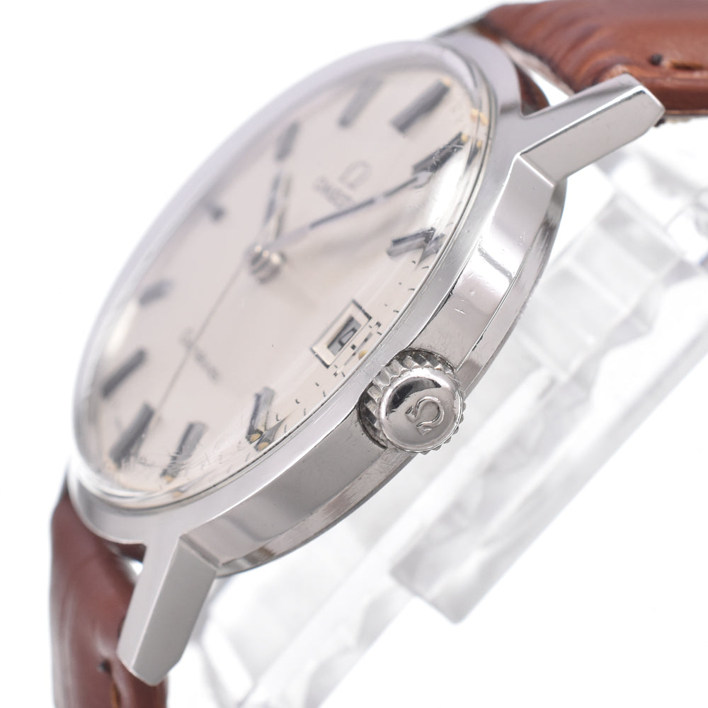OMEGA Geneva 136.070 vintage Cal.613 Silver Dial Hand Winding Men's
 Watch M#150720