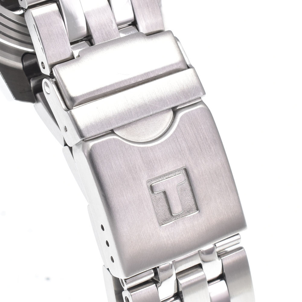 with paper TISSOT Sea star T120407A Date black Dial Automatic Men's
 Watch L#150725