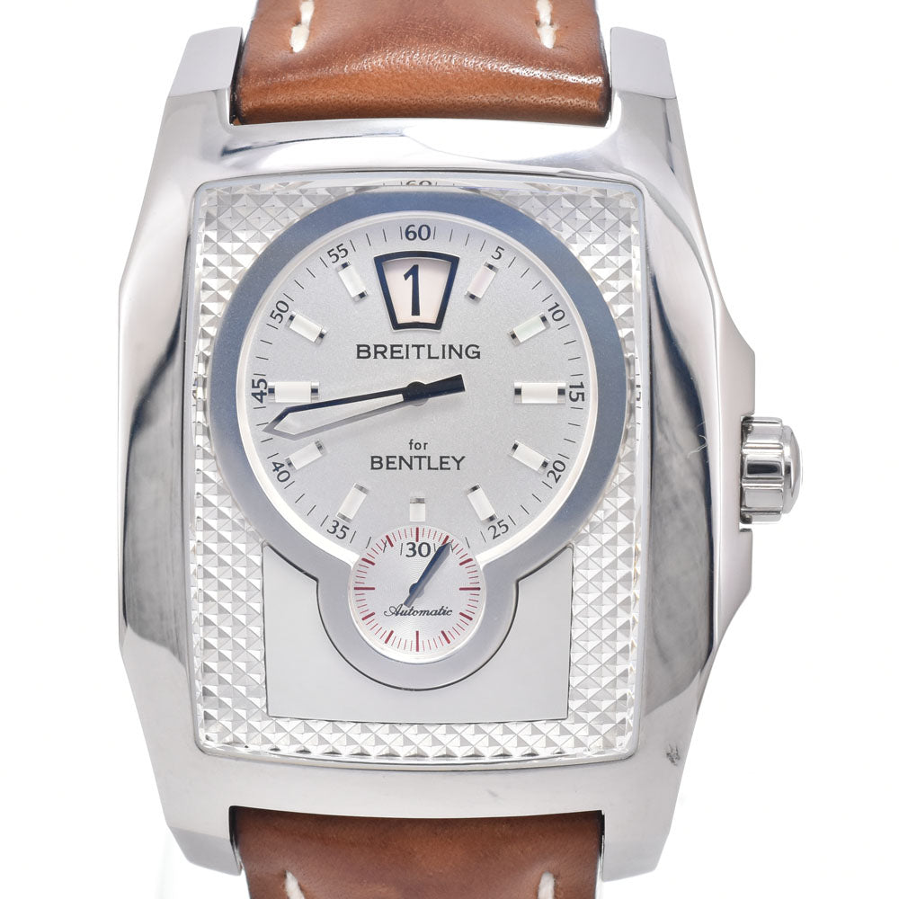 BREITLING Bentley Flying B A28362 Small second date Silver Dial Automatic Men's
 Watch K#150726