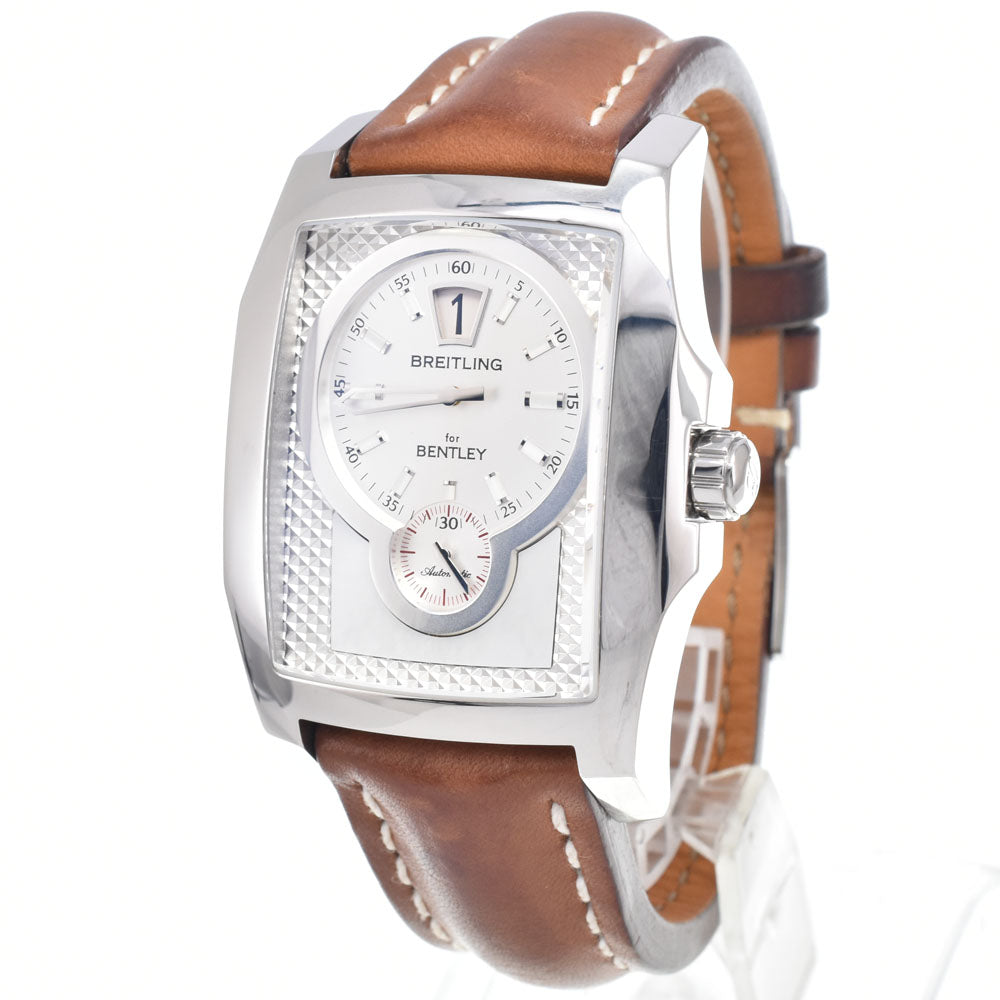 BREITLING Bentley Flying B A28362 Small second date Silver Dial Automatic Men's
 Watch K#150726