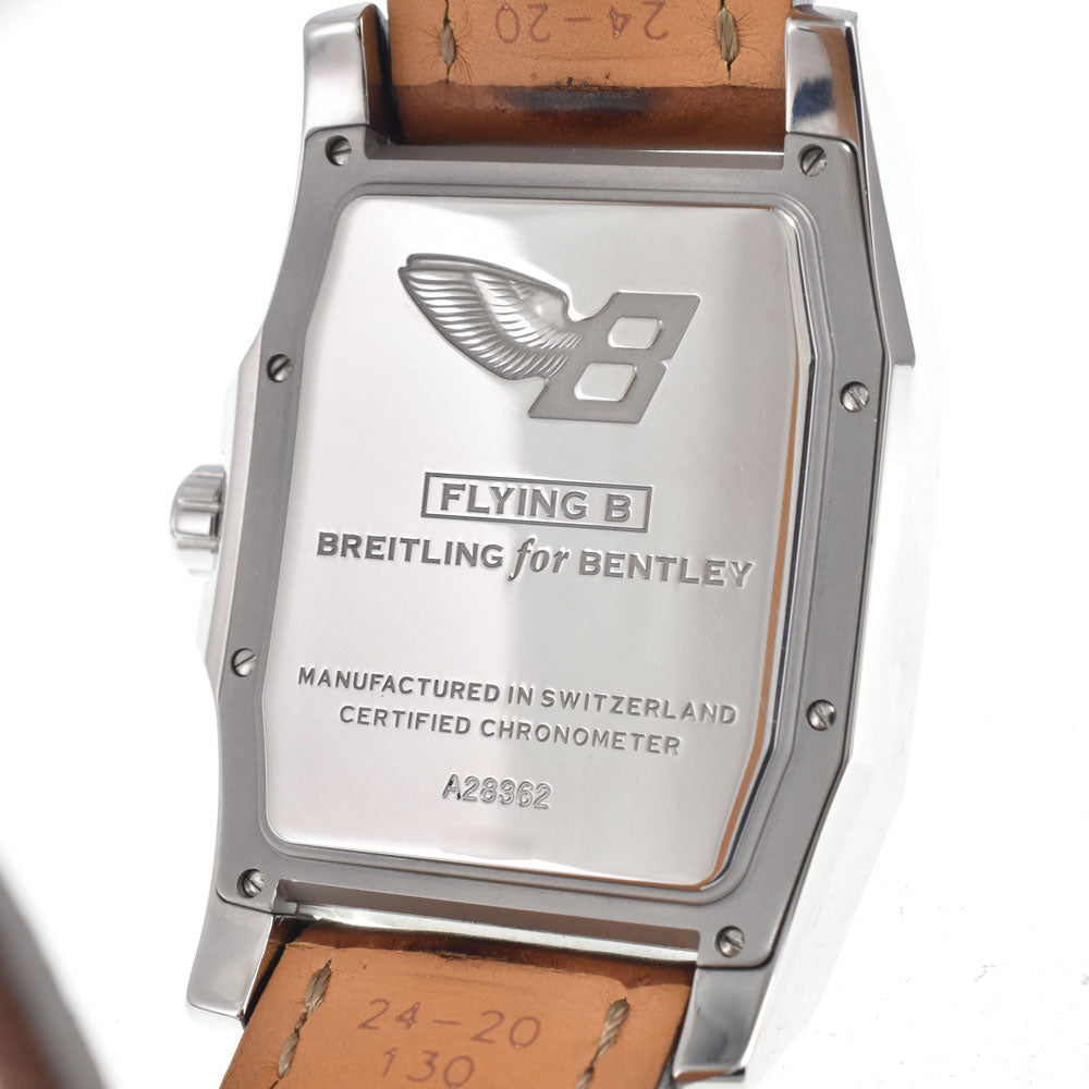 BREITLING Bentley Flying B A28362 Small second date Silver Dial Automatic Men's
 Watch K#150726