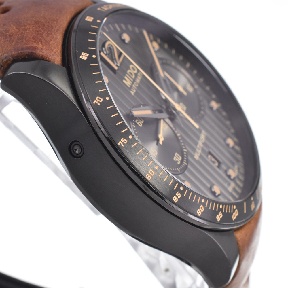 with paper MIDO Multifort M025627 Dark gray Dial Automatic Men's
 Watch K#150729