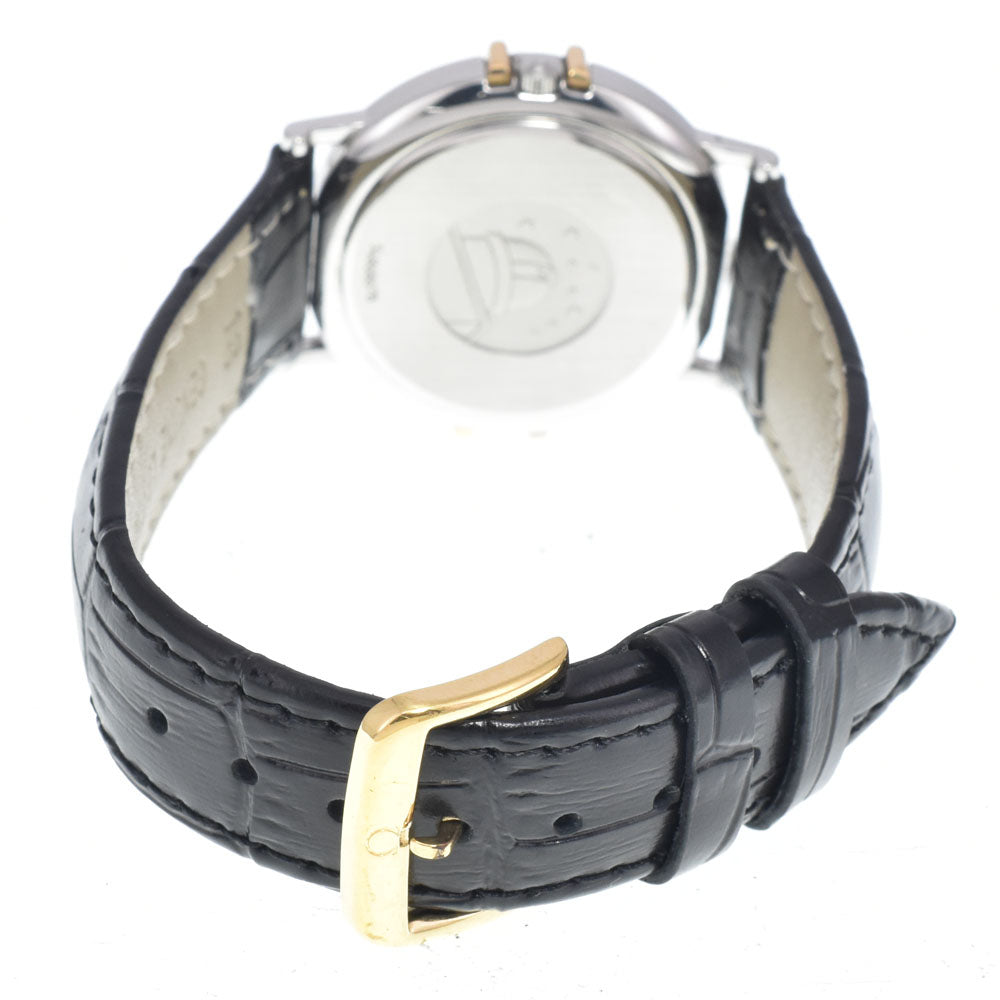 with paper OMEGA Constellation 196.1072 Day-Date Cal.1444 white Dial Quartz Men's
 Watch K#150730