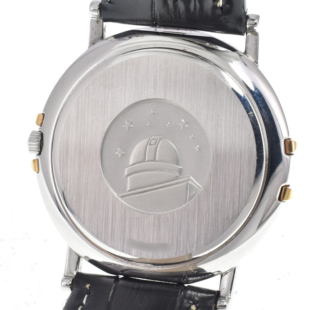 with paper OMEGA Constellation 196.1072 Day-Date Cal.1444 white Dial Quartz Men's
 Watch K#150730
