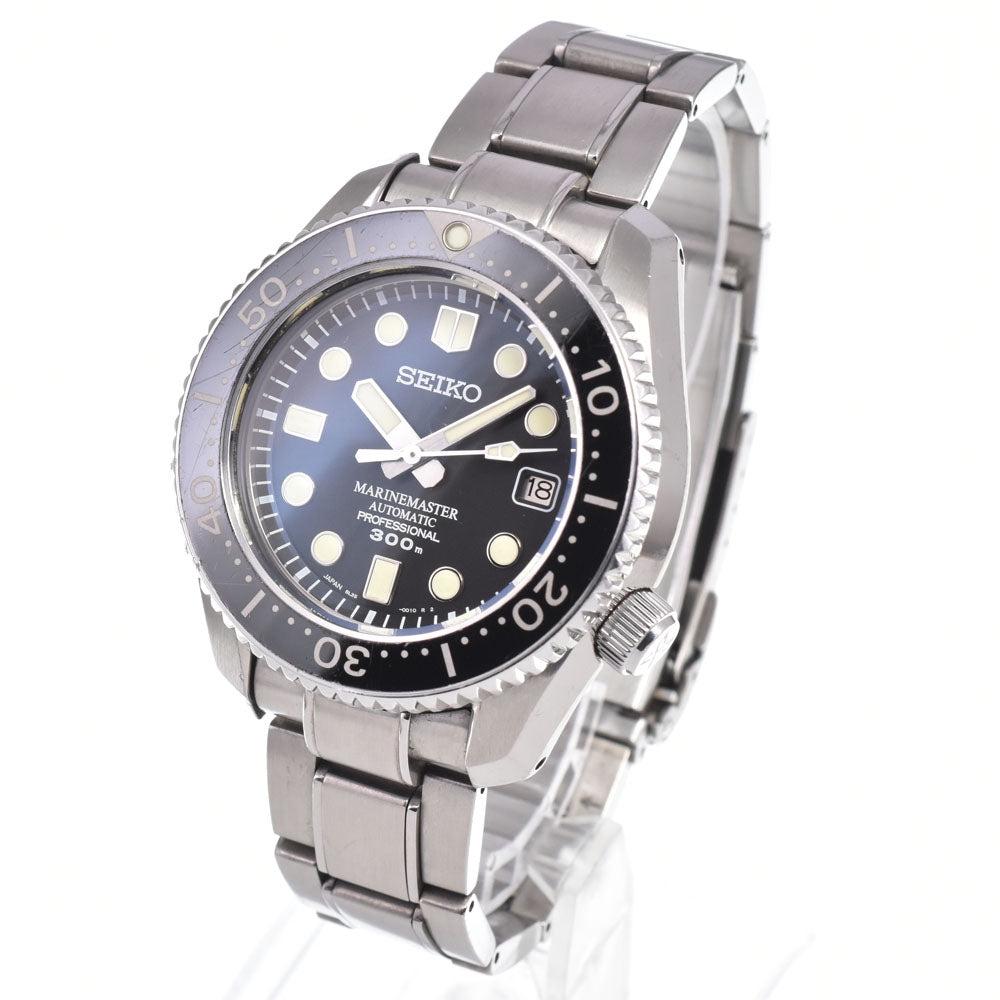 with paper SEIKO Prospex Marine Master Professional SBDX017/8L35-00K0 black Dial Automatic Men's
 Watch L#150732