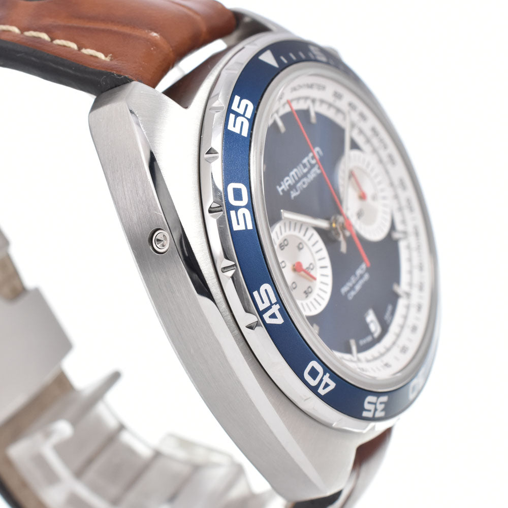 HAMILTON Pan Euro H357160 Limited to 1971 blue Dial Automatic Men's
 Watch K#150737