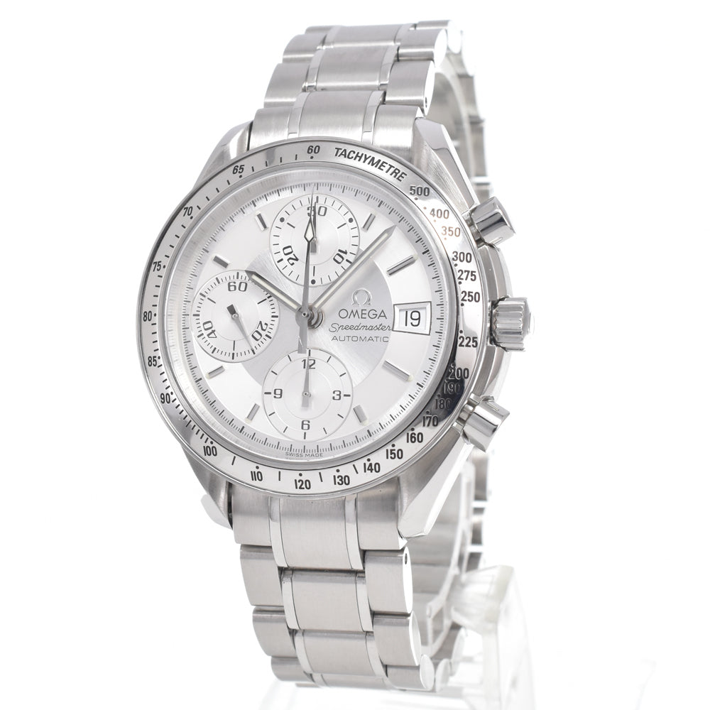 with paper OMEGA Speedmaster 3513.30 Chronograph Silver Dial Automatic Men's
 Watch K#150738