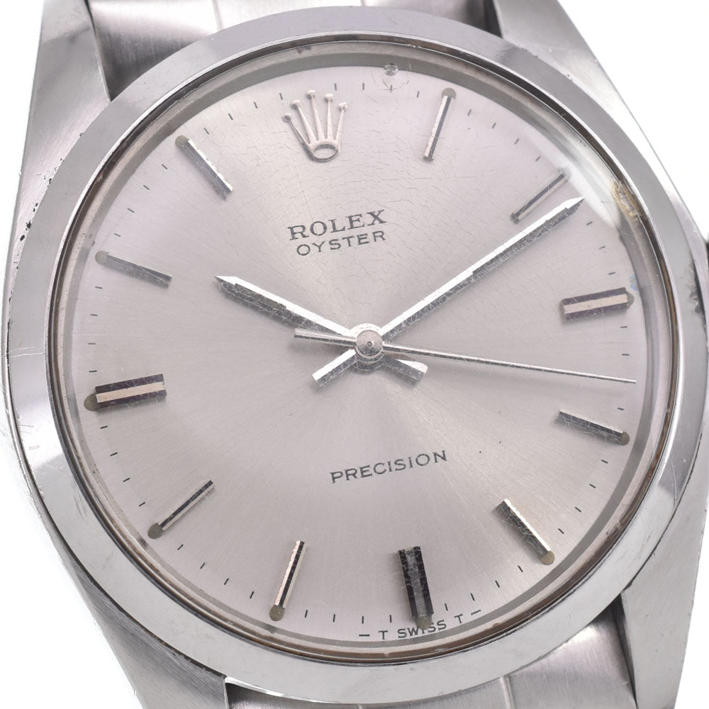 ROLEX Oyster Precision 6426 vintage Cal.1225 Silver Dial Hand Winding Men's
 Watch N#150746