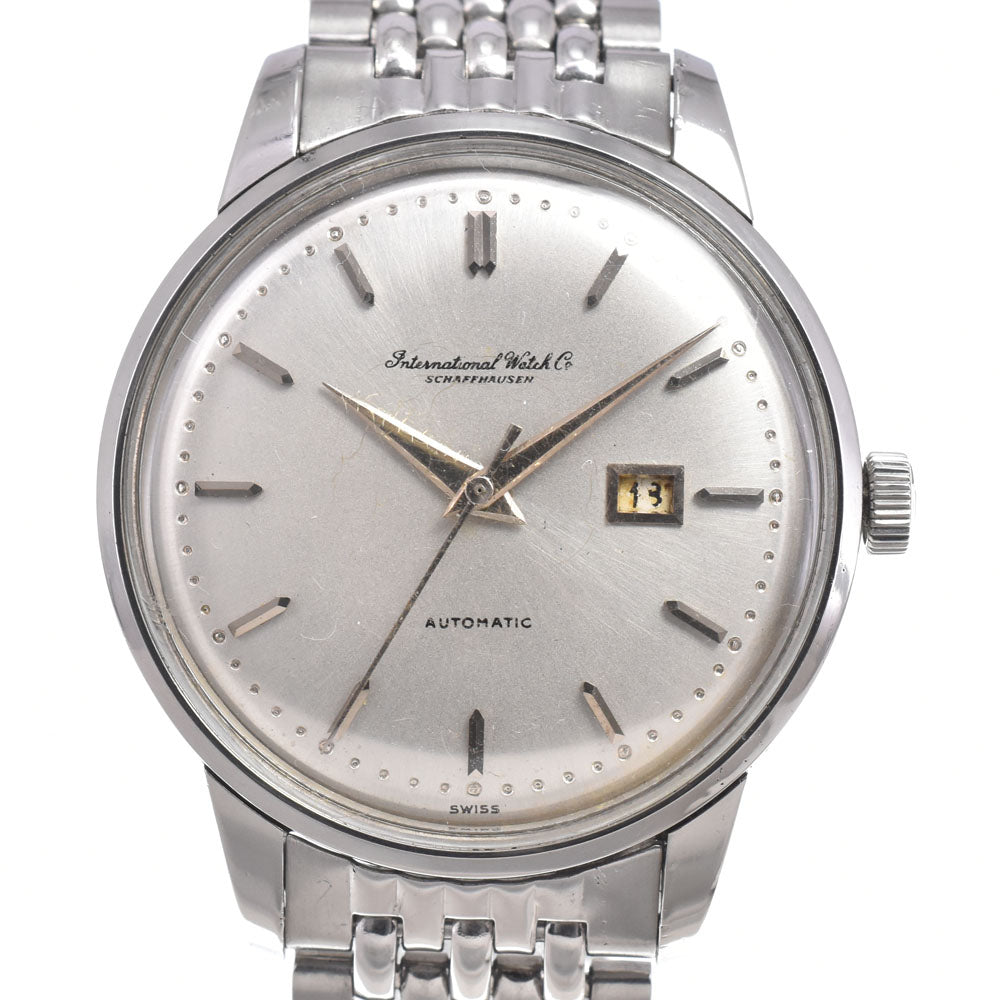IWC SCHAFFHAUSEN Old Inter Ref.648A Big Case Cal.8531 Silver Dial Automatic Men's
 Watch L#150748