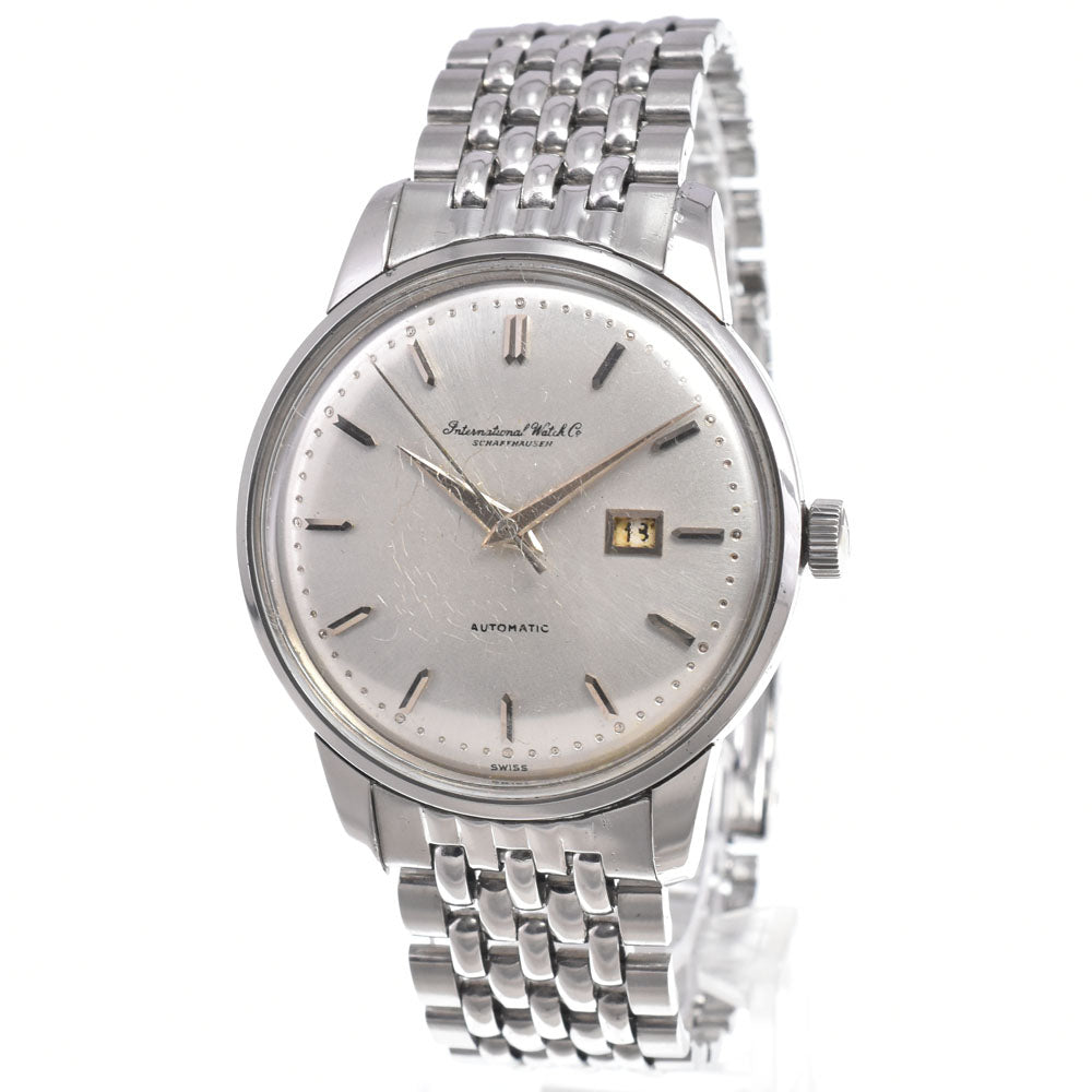 IWC SCHAFFHAUSEN Old Inter Ref.648A Big Case Cal.8531 Silver Dial Automatic Men's
 Watch L#150748