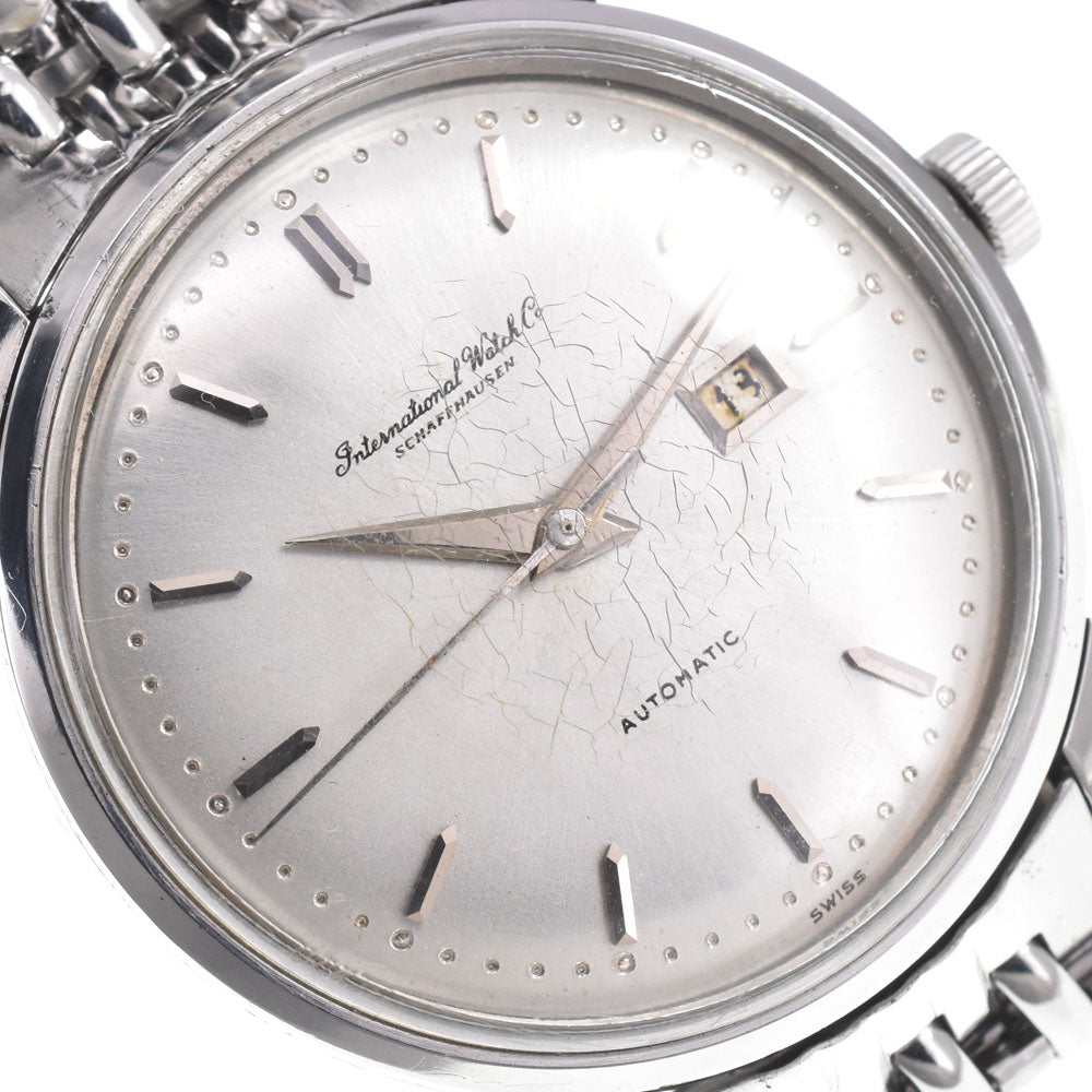 IWC SCHAFFHAUSEN Old Inter Ref.648A Big Case Cal.8531 Silver Dial Automatic Men's
 Watch L#150748
