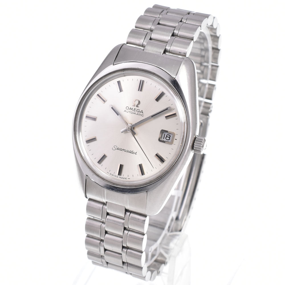 OMEGA Seamaster 166.067 vintage Date Cal.565 Silver Dial Automatic Men's
 Watch N#150749
