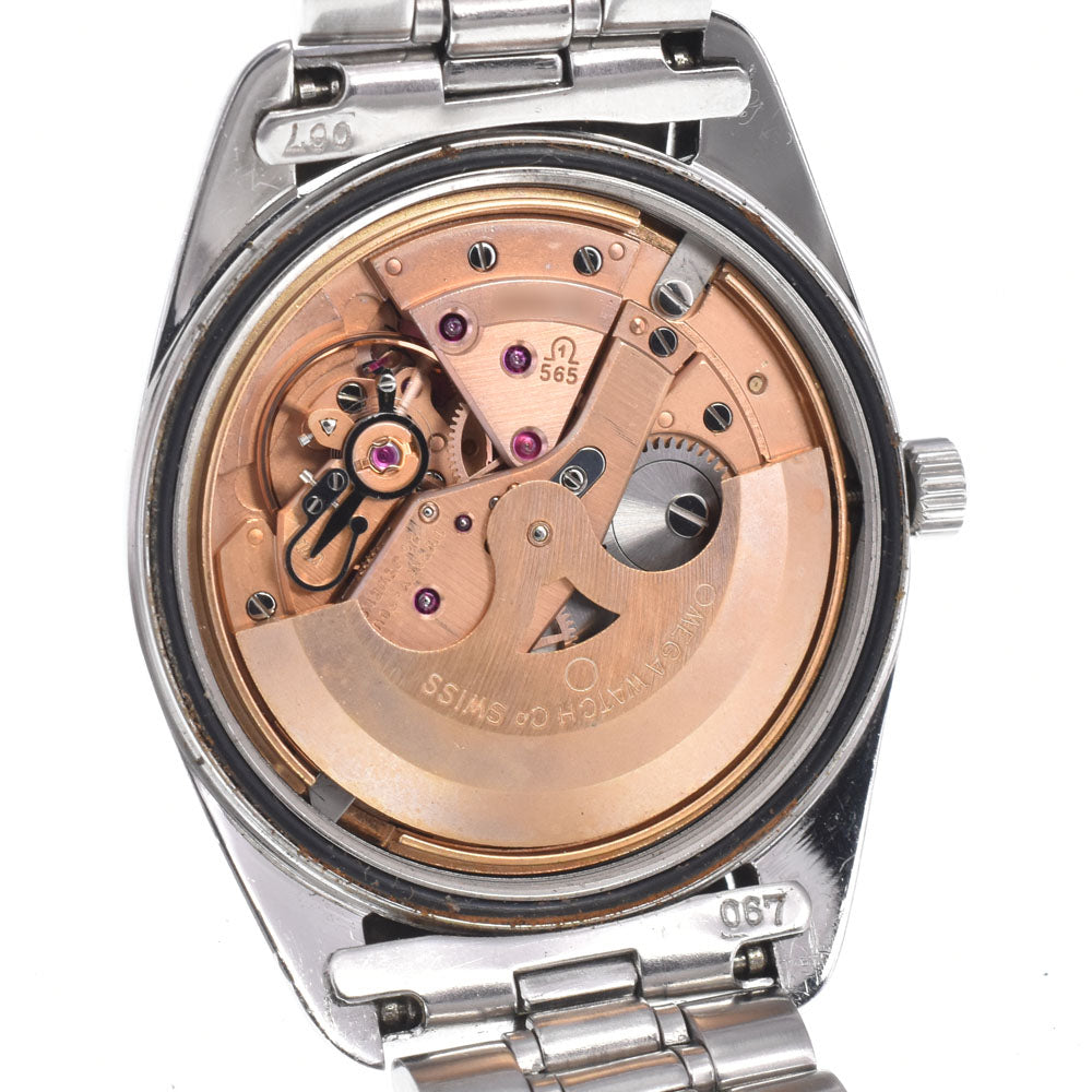 OMEGA Seamaster 166.067 vintage Date Cal.565 Silver Dial Automatic Men's
 Watch N#150749