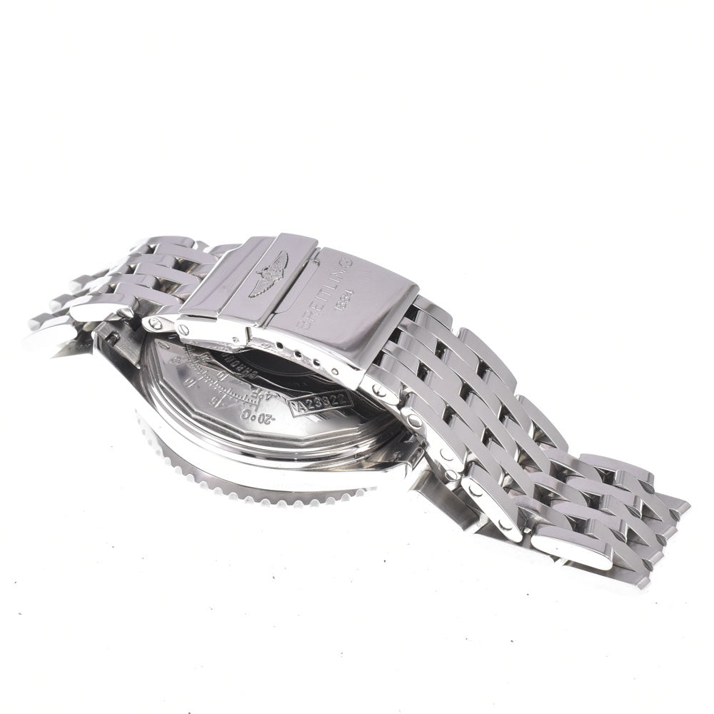 with paper BREITLING Navi timer A23322 Silver Dial Automatic Men's
 Watch M#150751