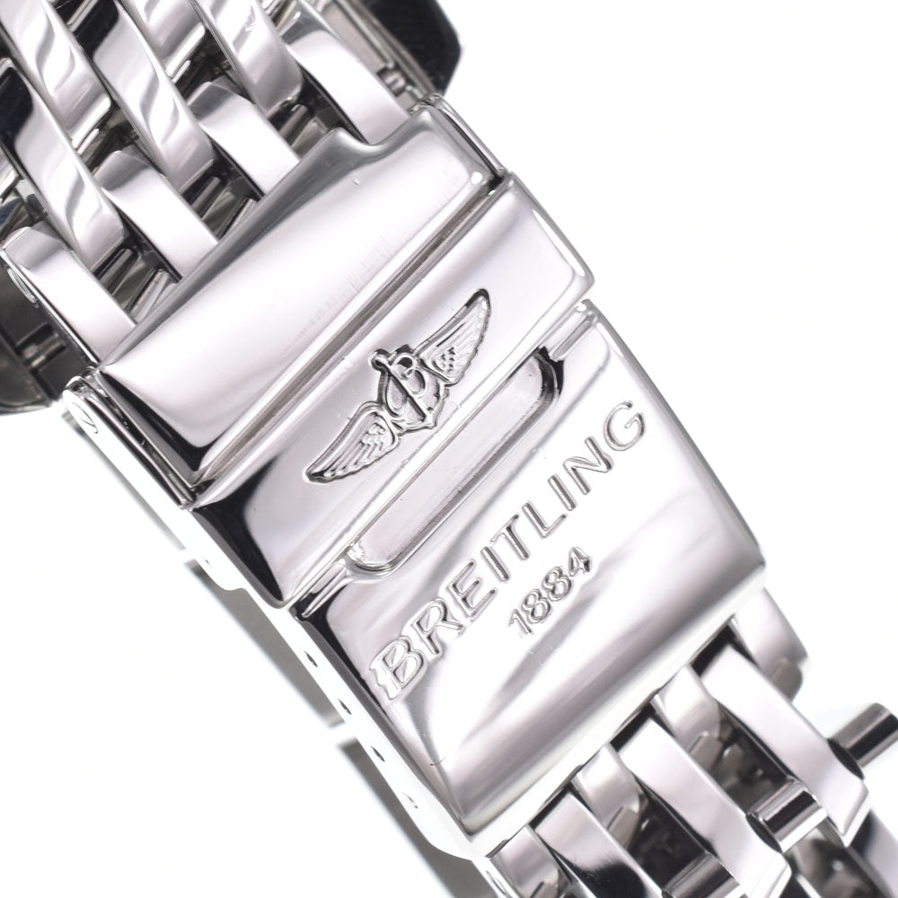 with paper BREITLING Navi timer A23322 Silver Dial Automatic Men's
 Watch M#150751