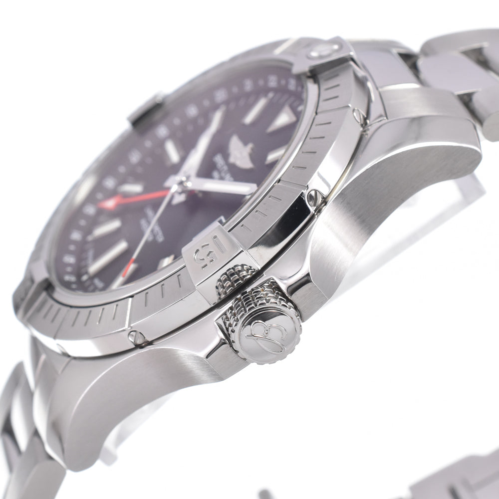 with paper BREITLING Avenger GMT A32397 Date black Dial Automatic Men's
 Watch K#150753
