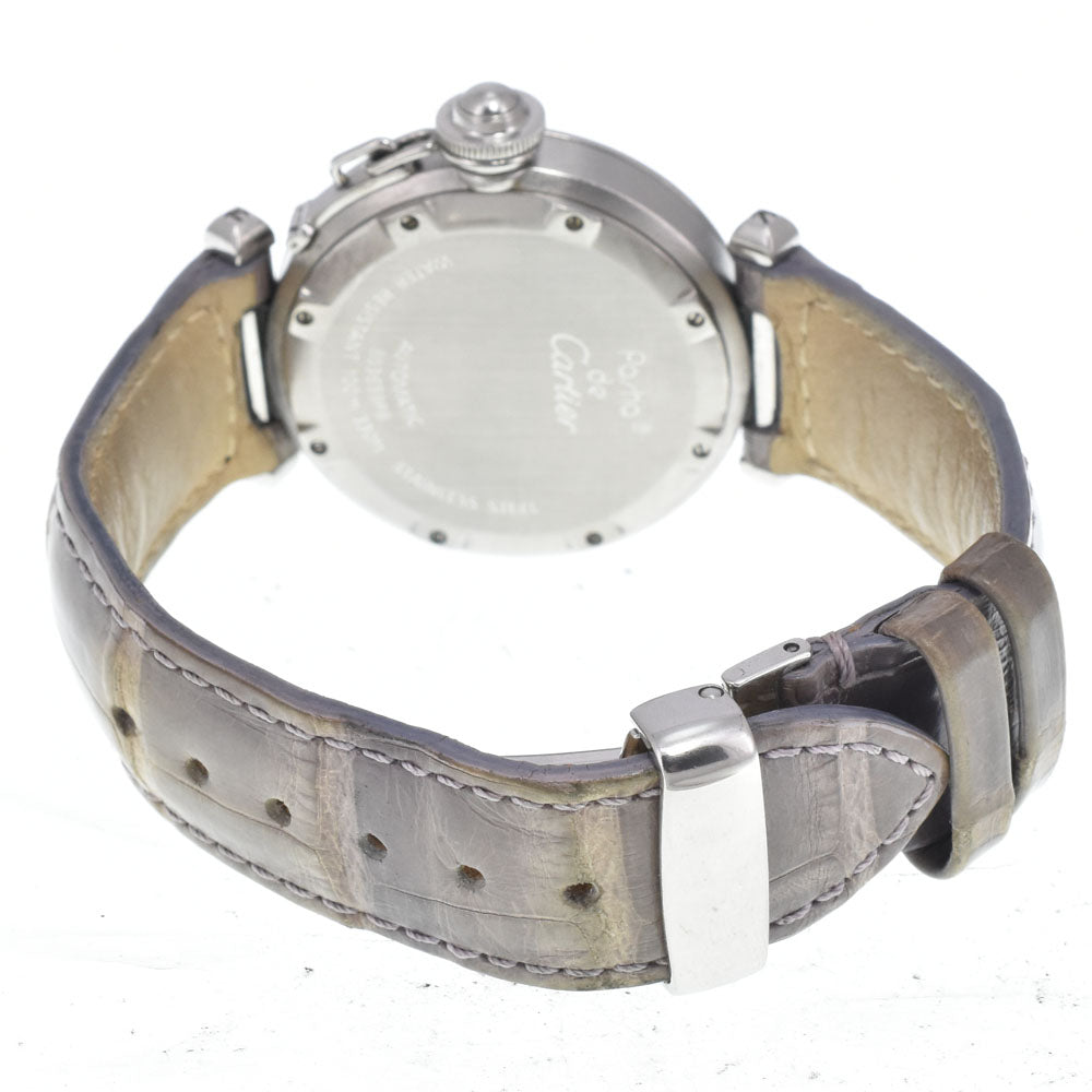 CARTIER Pasha C W31029M7 Meridian GMT Silver Dial Automatic Unisex
 Watch M#150754
