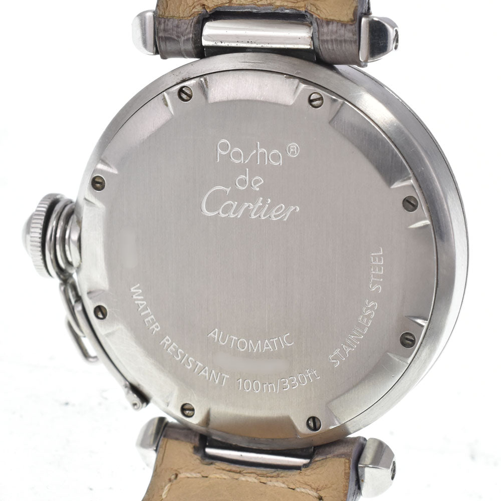 CARTIER Pasha C W31029M7 Meridian GMT Silver Dial Automatic Unisex
 Watch M#150754