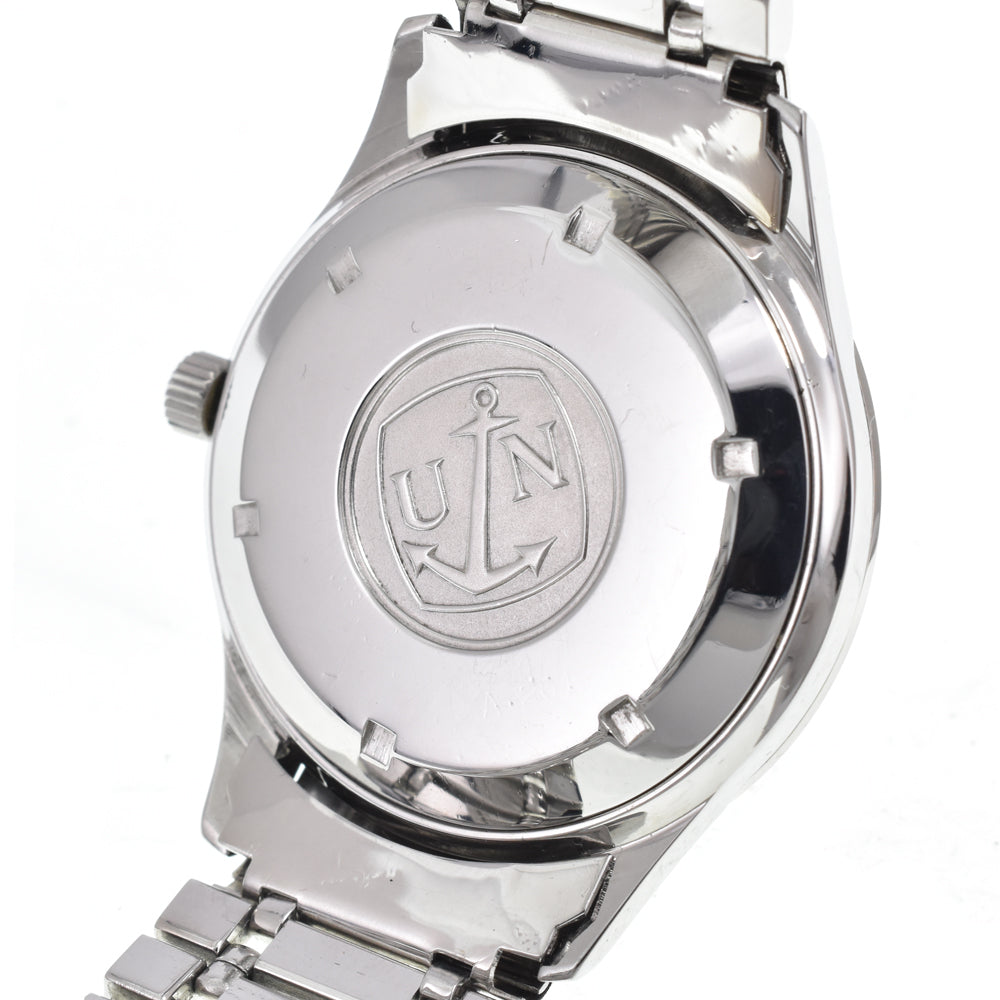 with paper Ulysse Nardin 36000 chronometer Date Silver Dial Automatic Men's
 Watch N#150762