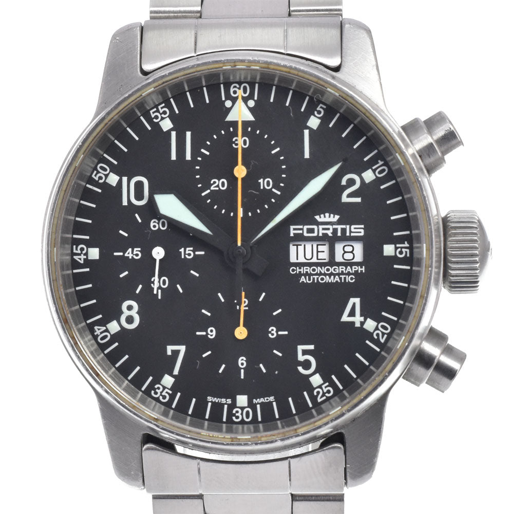 FORTIS Freeger 597.11.141.1 Day date black Dial Automatic Men's
 Watch M#150763