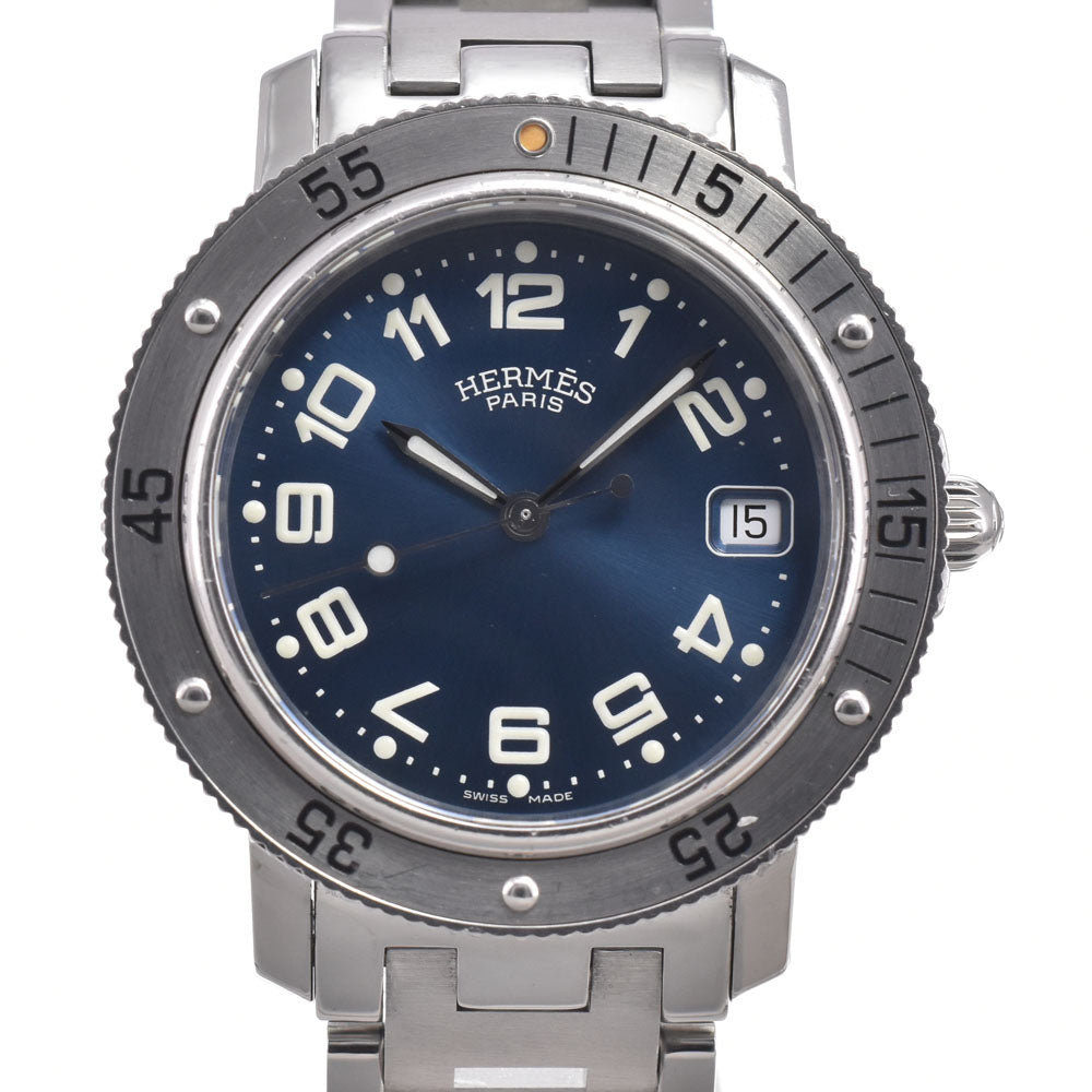 HERMES Clipper diver CL7.710 Date blue Dial Quartz Men's
 Watch M#150764