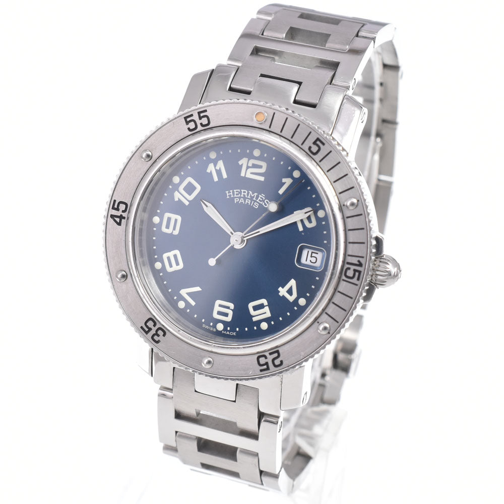 HERMES Clipper diver CL7.710 Date blue Dial Quartz Men's
 Watch M#150764