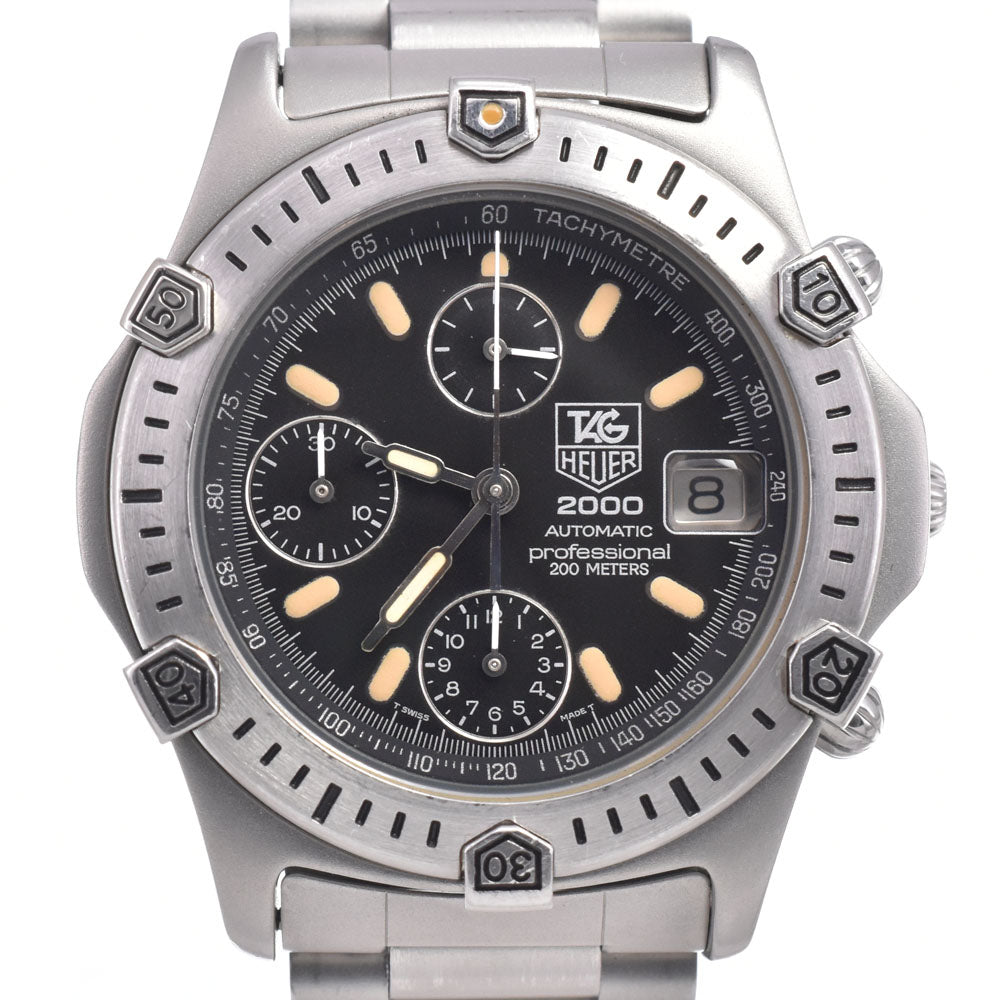 TAG HEUER 2000 series 169.306 black Dial Automatic Men's
 Watch L#150765
