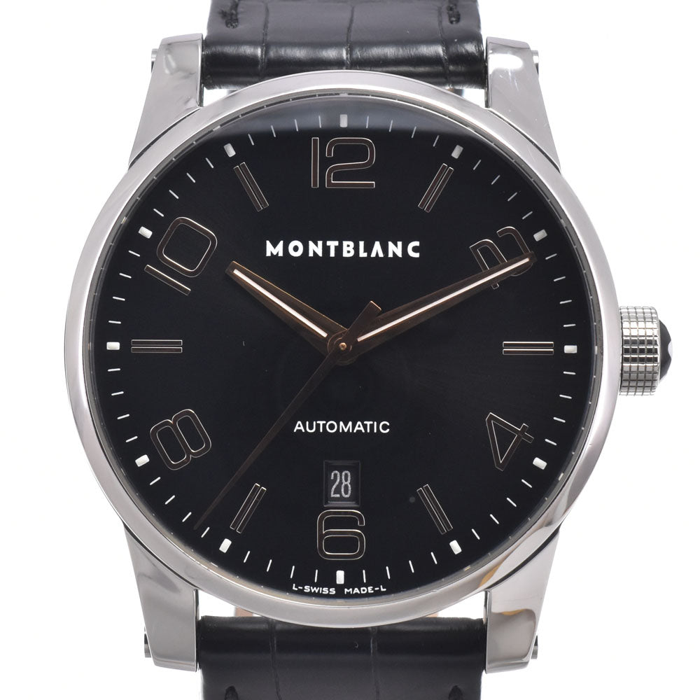 MONTBLANC Time walker 101551 Date black Dial Automatic Men's
 Watch N#150769