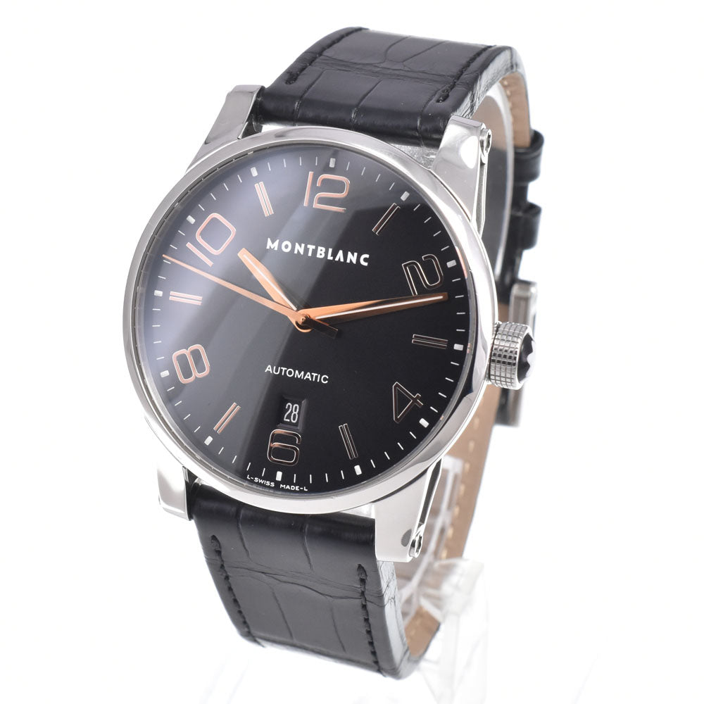 MONTBLANC Time walker 101551 Date black Dial Automatic Men's
 Watch N#150769