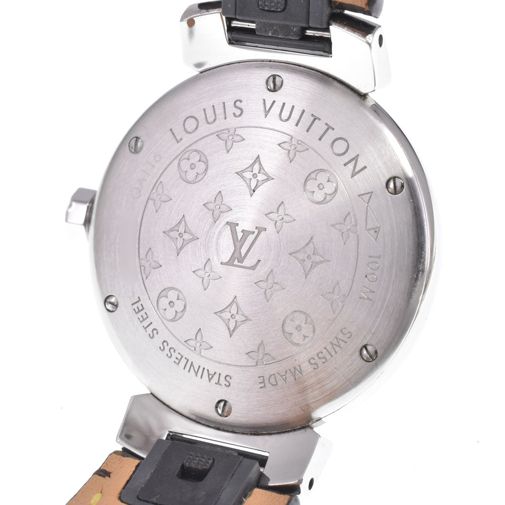 LOUIS VUITTON Tambour MM QA116 Monogram white Dial Quartz Ladies
 Watch M#150777