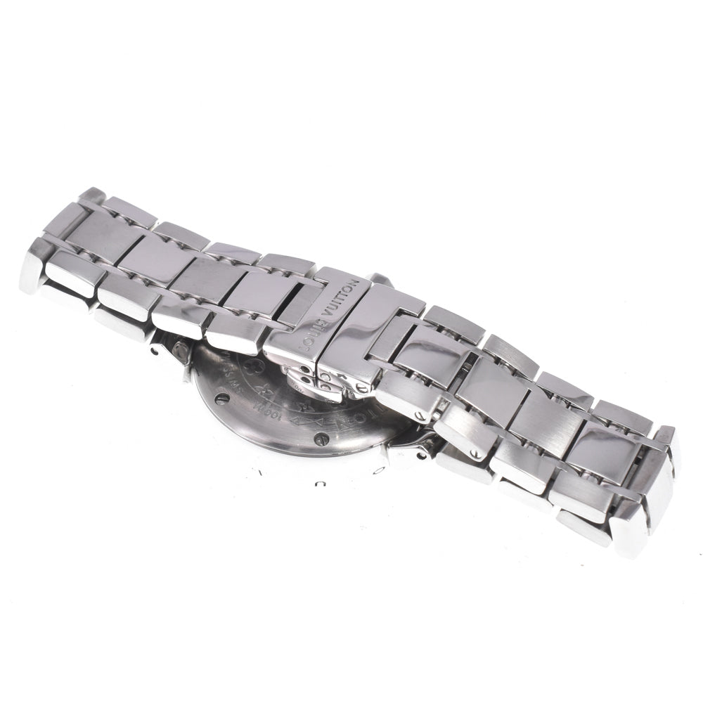LOUIS VUITTON Tambour Lovely Diamonds Q121H 18P diamond White shell Dial Quartz Ladies
 Watch N#150778
