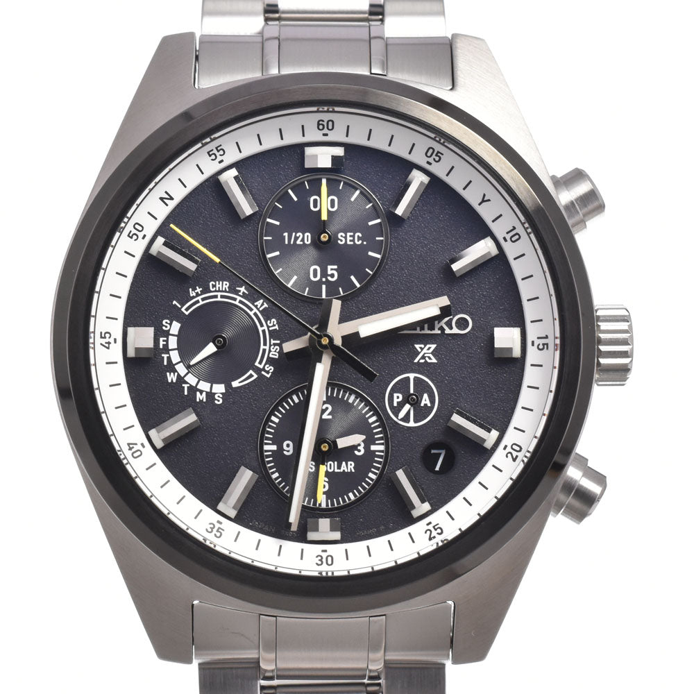 SEIKO Prospex Speed Timer SBED011/5X83-0AH0-1 black Dial GPS Solar Men's
 Watch L#150779