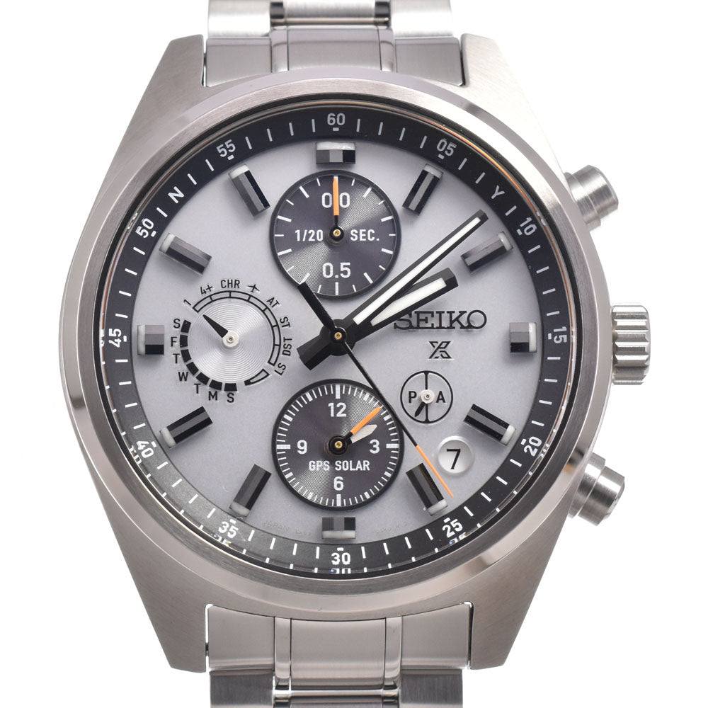SEIKO Prospex SBED009/5X83-0AH0-1 Silver Dial GPS Solar Men's
 Watch L#150780