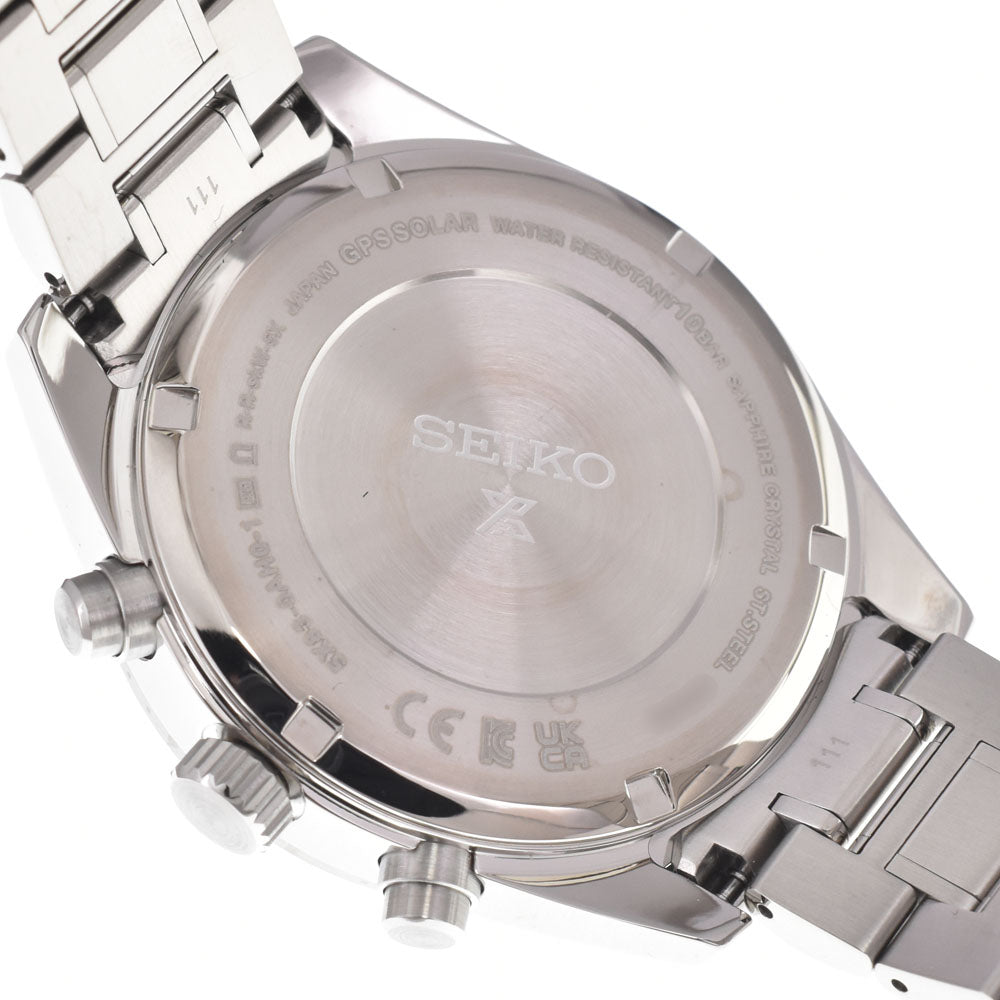 SEIKO Prospex SBED009/5X83-0AH0-1 Silver Dial GPS Solar Men's
 Watch L#150780