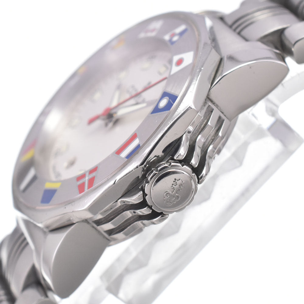 CORUM Admirals cup 039.430.20 Date Silver Dial Quartz Ladies
 Watch M#150782