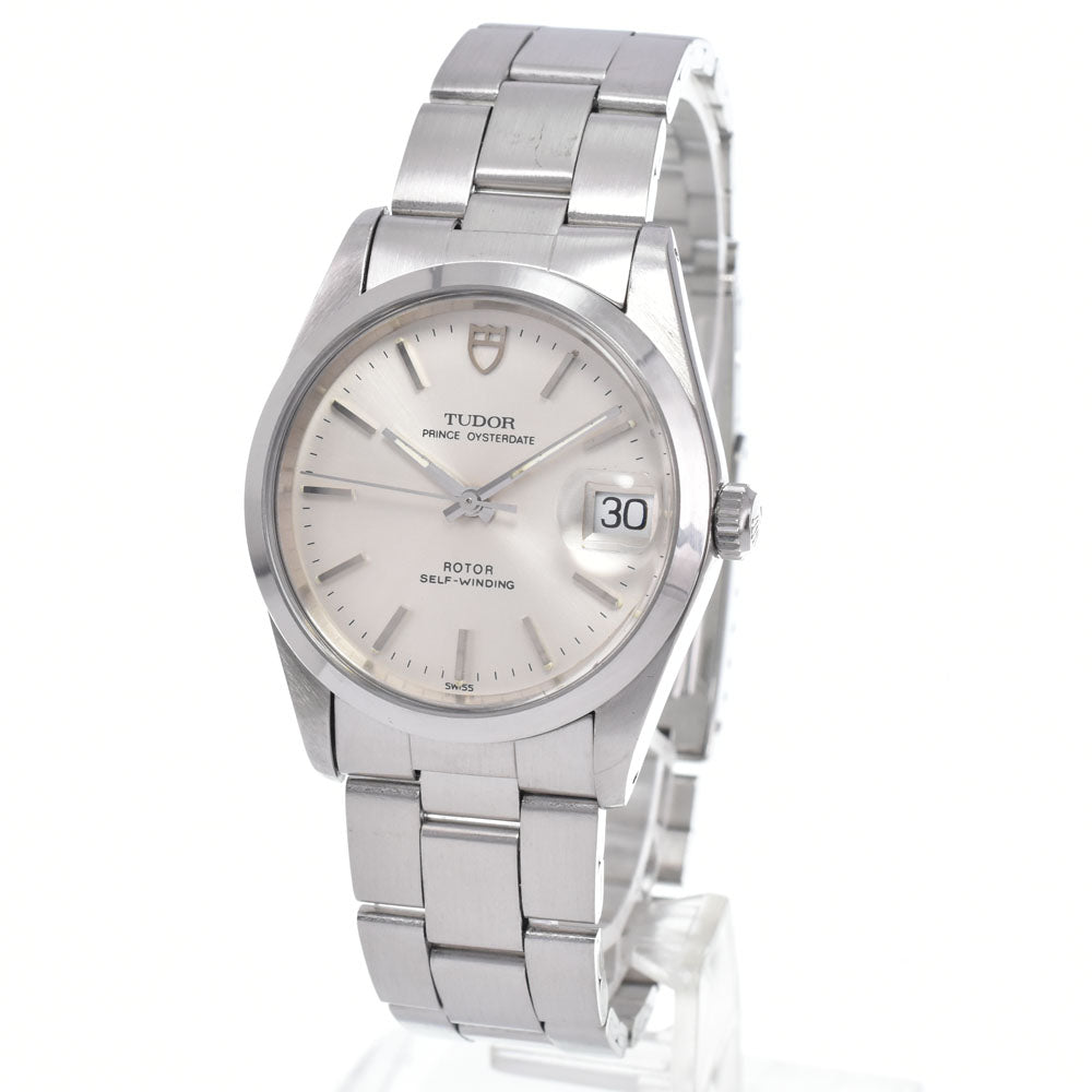 with paper TUDOR Prince Oyster Date 74000N Silver Dial Automatic Men's
 Watch M#150783