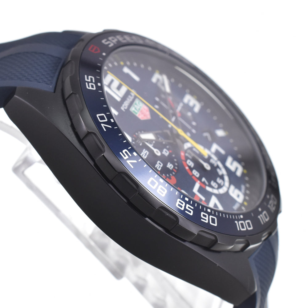 with paper TAG HEUER Formula 1 CAZ101AZ.FT8090 Oracle Red Bull Racing blue Dial Quartz Men's
 Watch L#150784