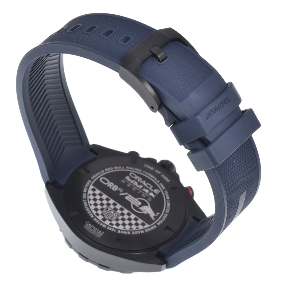 with paper TAG HEUER Formula 1 CAZ101AZ.FT8090 Oracle Red Bull Racing blue Dial Quartz Men's
 Watch L#150784